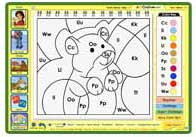 Pintando con Letras de Hámsteres