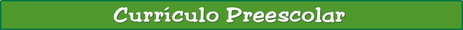 currículo preescolar